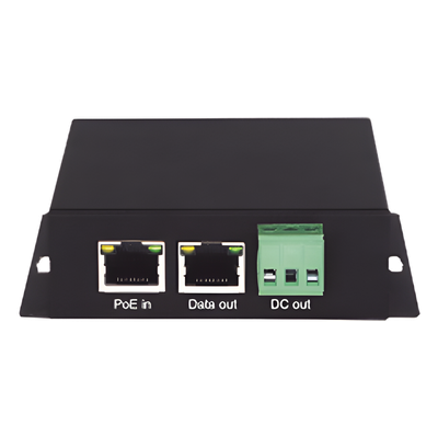 Splitter PoE / Gigabit / Salida 12 VCC 2A / PoE 30W / ESD 8kV | SIERRA STORE