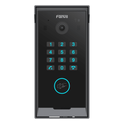 Videoportero IP SIP / Cámara HD 2 MP / IR Nocturno / IP65 e IK07 / Teclado Numérico / BLE y Tarjeta IC / 10,000 Tarjetas / SIP 2.0 y | SIERRA STORE