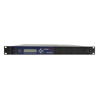 Inversor de Onda Pura / Montaje Rack 1U / 1200W / 24 Vcc a 100-120 VCA / 50/60 Hz / 18.9 x 15.2 x 1.7 in | SIERRA STORE