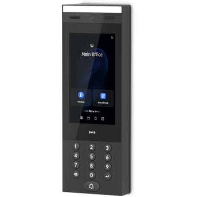 UBIQUITI UACC-INTERCOM-WM - Accesorio de montaje con ángulo de inclinación de 20° hacia el interior para intercomunicadores que | SIERRA STORE