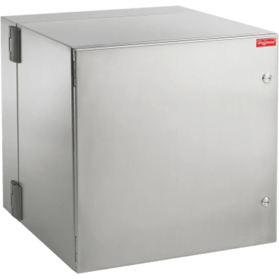 Gabinete Industrial / Protección NEMA 4/4X/12 / Acero Inoxidable SS304 / 12 UR / 19 Pulgadas / Montaje en Pared / Puerta Sólida | SIERRA STORE