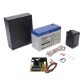 Fuente de Alimentación para Control de Acceso / 12 VCC 1A / Supresión de Voltaje 110-130 VCA / Batería de Respaldo 7 Ah / Uso en | SIERRA STORE