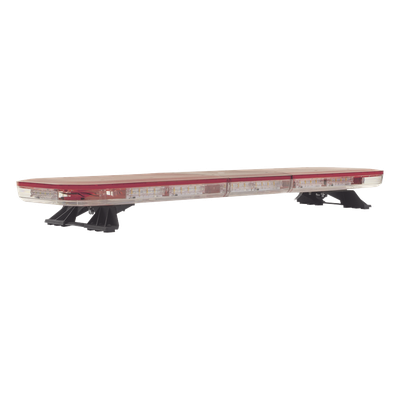 Barra de Luces LED / 47" (118 cm) / 124 LED Hyperlux / Dual Color Rojo/Claro / Control de Tráfico Ámbar / 45 Patrones / Montaje Gancho | SIERRA STORE
