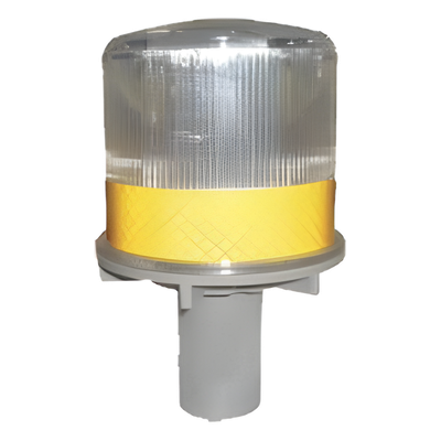 AccessPRO LDSOLAR - Luz solar de advertencia / LED ámbar / Panel 0.3W / Respaldo 120h / 0.59 lb | SIERRA STORE