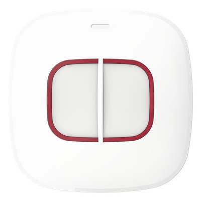 HIKVISION DS-PDEB2-EG2-WB(B) - Botón de Pánico Doble Inalámbrico / Exterior IP66 / Comunicación 433 MHz / Salto de Frecuencia / | SIERRA STORE