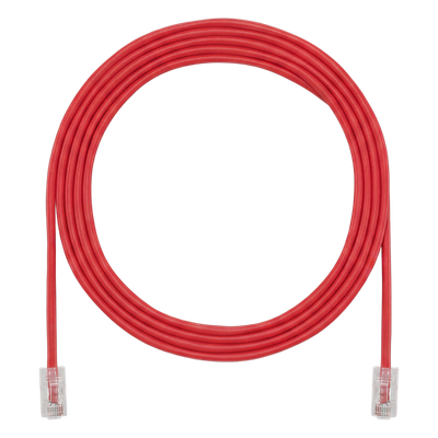 PANDUIT UTP28X22RD - Cable de Parcheo UTP / Cat6A / 24 AWG / CM / 6.71 m (22 ft) / Rojo | SIERRA STORE