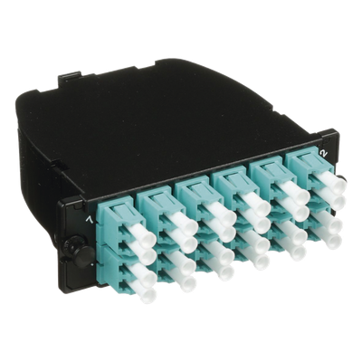 PANDUIT FC2XN-24-10AS - Casete de Fibra Óptica / OM3 24 Fibras / MPO a 12 LC Duplex / Polaridad Método A / Pérdida ≤0.75 dB / | SIERRA STORE