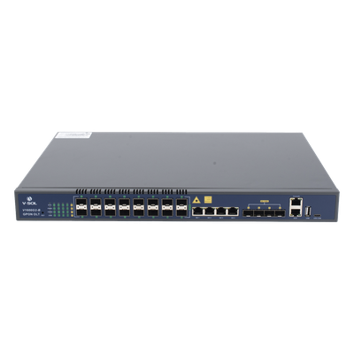 OLT / 16 Puertos GPON / 8 Puertos Uplink / 2,048 ONUs / 20 km / 1U Rack | SIERRA STORE