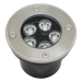 Luminario Empotrar en Piso / IP66 Exterior / Multivoltaje 110-240V~ / 6500K / Ángulo 36° / Aluminio y Vidrio Templado / 12W | SIERRA STORE