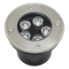 Luminario Empotrar en Piso / IP66 Exterior / Multivoltaje 110-240V~ / 6500K / Ángulo 36° / Aluminio y Vidrio Templado / 12W | SIERRA STORE