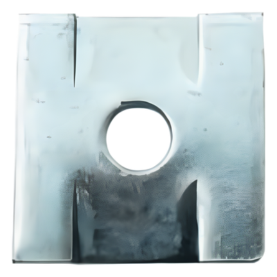 Tope Unicanal Plano / Tornillo 1/2" (13 mm) / Instalación en Superficies Planas / Uso Industrial | SIERRA STORE