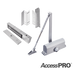 AccessPRO KITACCESS600 - Kit de chapa magnética / 600 lbs / Montaje Z y L / Cierre automático de puertas | SIERRA STORE