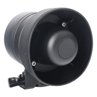 Sirena/Bocina Compacta / 50 W / 119 dB / 12 VCD / Aleación de Aluminio / 4.3 x 5 pulgadas | SIERRA STORE