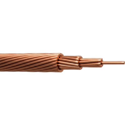 Cable de Cobre Desnudo | Calibre 1/0 AWG | Construcción Concéntrica | Alta Conductividad Eléctrica | Uso en Líneas Aéreas y Puestas a | SIERRA STORE