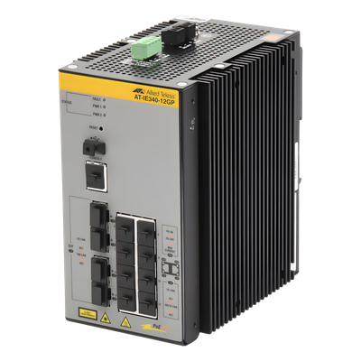 Switch Industrial PoE+ / Capa 3 / 8 Puertos Gigabit / 4 SFP / TAA | SIERRA STORE