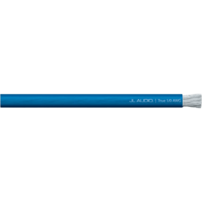 Cable de Alimentación y Tierra / 1/0 AWG Real / 50 pies (15.2 m) / Cobre OFC Estañado / 4,704 Hebras / Cubierta PVC Flexible / Azul | SIERRA STORE