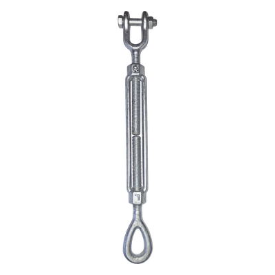 Tensor Ojo-Quijada / Acero Forjado / 1/2" x 12" / Galvanizado Inmersión en Caliente / Carga 2200 lbs | SIERRA STORE