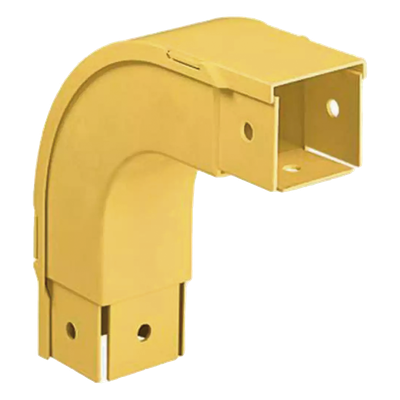 PANDUIT FOVRA2X2LYL - Bajada Vertical Exterior / Ángulo 90° / Radio de Curvatura 50.8 mm / Altura 176.3 mm / Canaleta 2x2 / Amarillo | SIERRA STORE