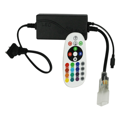 Adaptador de Corriente LED / Control Remoto RGB / 50 m (164 ft) / 127V~ / 300W Máx / IP65 | SIERRA STORE