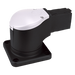 Articulación Base para Brazo de Suspensión Horizontal / Rotación 300° / Capacidad 180 lb (81.6 kg) / Aluminio Negro RAL 9005 / | SIERRA STORE