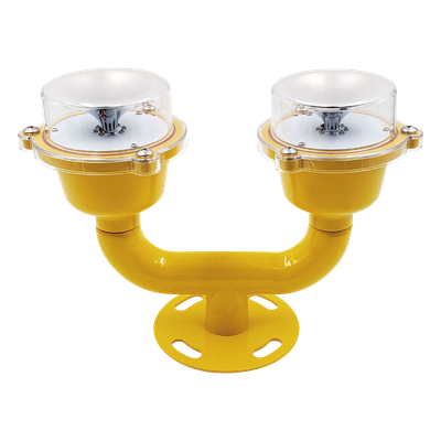 EPCOM INDUSTRIAL GS-LI-D - Lámpara de Obstrucción Aeronáutica / Doble LED Rojo / IP65 / 4 Modos de Operación / Bajo Consumo ≤3W / FAA | SIERRA STORE