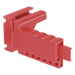PANDUIT PSL-BV1 - Dispositivo de Bloqueo LOTO para Válvulas de Bola / 1/4" a 1" (6.4 a 25.4 mm) / Mango hasta 7.5" (190.5 mm) / Rojo | SIERRA STORE