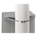 Kit de Montaje en Poste / Acero Dulce / Postes 76-305 mm (3-12 in) / Gabinetes 508 mm (20 in) / ANSI 61 Gris | SIERRA STORE