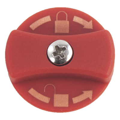 Llave de desbloqueo / Compatible con operadores 400/422 / Diseño ergonómico / Color rojo identificable | SIERRA STORE