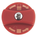 Llave de desbloqueo / Compatible con operadores 400/422 / Diseño ergonómico / Color rojo identificable | SIERRA STORE