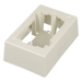 PANDUIT JB1IW-A - Caja de Pared Superficial / ABS Resistente / 5.09 x 3.34 x 1.75 in / Salidas 1/2, 3/4, 1 in / Blanco Mate | SIERRA STORE