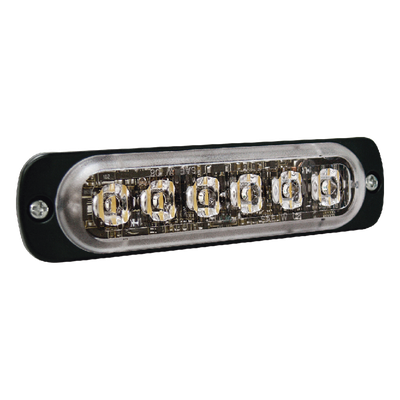 Luz Auxiliar LED / 6 LEDs / Certificación SAE Clase 1 y ECE R65 / Sincronización 15 Unidades / Perfil Bajo 9 mm / Aluminio Sólido | SIERRA STORE