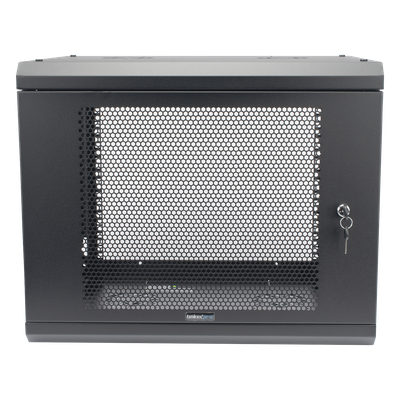 Gabinete de Pared 9U / 19'' / 455 mm (17.9'') Profundidad / Acero Reforzado / Carga 80 kg | SIERRA STORE