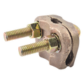 Conector de Varilla a Cable / Varilla 3/4" / Cable 2/0 AWG a 350 Kcmil / Tubería 3/8" a 3/4" / Bronce de Alta Conductividad