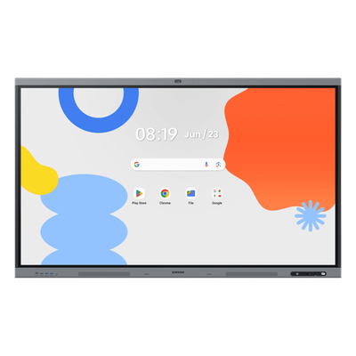 Pantalla Interactiva / 65 Pulgadas 4K UHD / Android 15 EDLA / Octa-core / 16GB RAM / 128GB Almacenamiento / 48MP Cámara / 8 Micrófonos | SIERRA STORE
