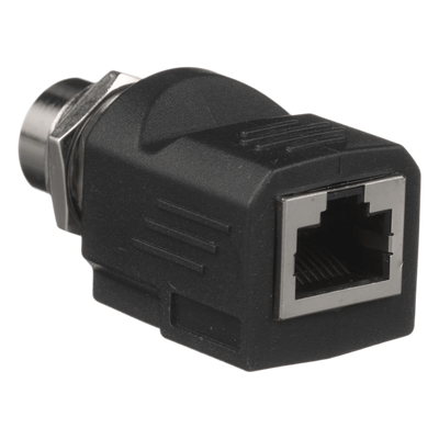 PANDUIT ICAM12DRJS - Adaptador IndustrialNet™ de M12 D-Code a Rj45, para Uso en Redes Industriales, Protección IP20 en RJ45 e IP68 en | SIERRA STORE