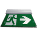 Señal de Salida de Emergencia / LED Edge-Lit / Pictograma Hombre Corriendo / Voltaje Universal 120-347 VAC / Autonomía 2 Horas / | SIERRA STORE