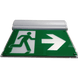 Señal de Salida de Emergencia / LED Edge-Lit / Pictograma Hombre Corriendo / Voltaje Universal 120-347 VAC / Autonomía 2 Horas / | SIERRA STORE