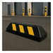 ACCESSPRO AC55TV-2 - Tope de Estacionamiento Vehicular / Hule Reciclado / 55cm / 1.8ft / Franjas Amarillas Reflejantes / Carga 5 | SIERRA STORE
