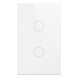 Interruptor Inteligente / 2 Circuitos / ZigBee / 100-250V / 800W por Canal / 120 mm (4.72 in) | SIERRA STORE