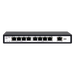 Switch PoE / 100 Metros PoE / 8 puertos 802.3af/at ( 132.5 W ) 10/100Mbps + 1 puerto Uplink | SIERRA STORE
