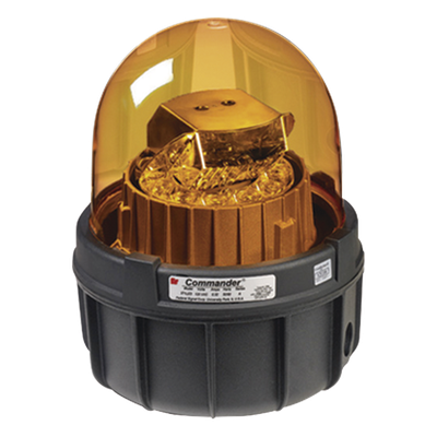 LED de advertencia giratorio / Tipo 4X / IP66/IP69K / 120 VCA / Ámbar / Ubicaciones peligrosas / 1.64 ft cable | SIERRA STORE