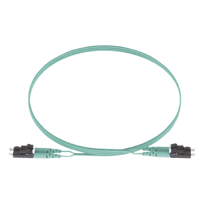 PANDUIT FX2ERLNLNSNM005 - Jumper de Fibra Óptica / Multimodo OM3 50/125 / LC-LC Dúplex / OFNR Riser / LSZH / 5 m (16.40 pies) | SIERRA STORE