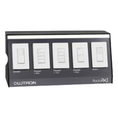 Kit de Demostración Portátil / Sistema RadioRA 3 / 3 Botoneras / 1 Atenuador / 1 Apagador / Estuche Negro | SIERRA STORE