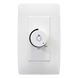 Dimmer Rotativo / 300W / 127 V~ 60 Hz / Instalación en Muro / Blanco Semi Brillante / 11.8 x 7.8 x 3 cm | SIERRA STORE