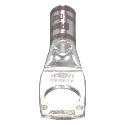 PANDUIT LCA2-12-Q - Zapata de Compresión / Cable 2 AWG / Orificio 1/2 in (12.7 mm) / Mirilla de Inspección / 35 kV / UL y CSA | SIERRA STORE