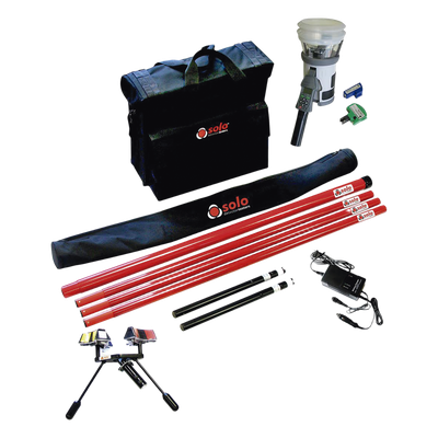 Kit de Pruebas para Detectores de Humo, Calor y CO / Diseño No Conductor / Cabezales Intercambiables / Compatible con Pertigas | SIERRA STORE