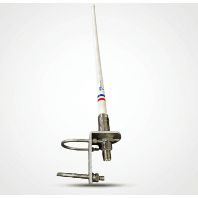 Antena VHF Marina / 4 dBi / 156-163 MHz / Altura 1.1 m (3.61 ft) / Conector SO239 / Color Blanco | SIERRA STORE