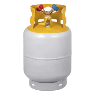 Cilindro Portátil para Refrigerante / 30 lbs (13.6 kg) / 11.9 Litros / Presión 3.0 MPa / Acero HP295 / Válvula de Seguridad Integrada | SIERRA STORE