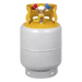 Cilindro Portátil para Refrigerante / 30 lbs (13.6 kg) / 11.9 Litros / Presión 3.0 MPa / Acero HP295 / Válvula de Seguridad Integrada | SIERRA STORE