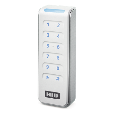 Lector de Control de Acceso / Multitecnología SEOS, iCLASS, MIFARE DESFire EV2 / Teclado 2x6 / Salida Wiegand y OSDP / RS-485 / 12 VCC | SIERRA STORE